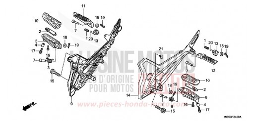 MARCHE NC700XAD de 2013
